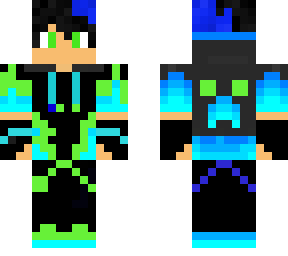 gamer blue greened