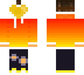 gold heart mask