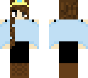 my first skin! (this took me forever as i could not do the hair right.)