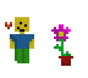 noob likes flower