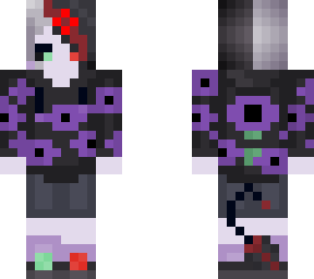 paradox with red hair (skin for rp)