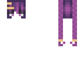 purple braids // hb