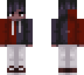 red and black