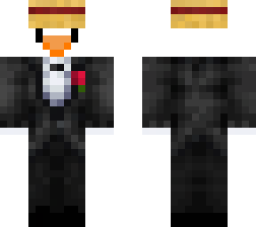 seagull w straw hat