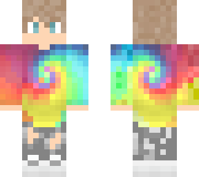 tie-dye boy