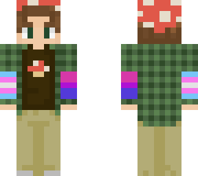 trans and bi mushroom dude