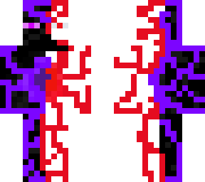 enderman white black hybrid