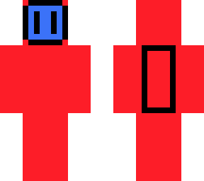 i made myself in red among us suit