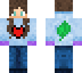 mint's girl couple skin