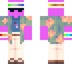 my new skin 4x4 with tshirt and sun glasses