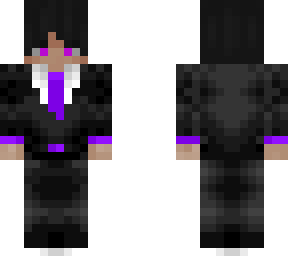 purple tux