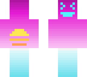 refined retro neon sunset
