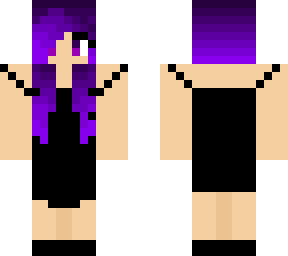 (updated> another ender woman (hair is not mine) i just added the clothes