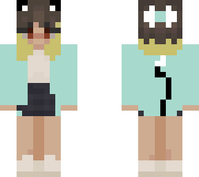 asthetic  blue skin