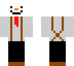 bartender snowman