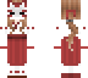 edit: kitsune mask miko