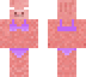 herobrine bikini pig