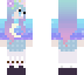 kawaii moon girl