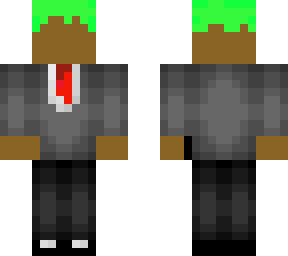 minecraft in a suit