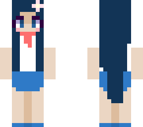 my design of a korean school girl (maybe anime)