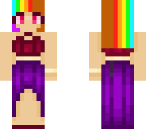 rainbow girl