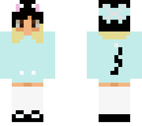 asthetic minecraft skin