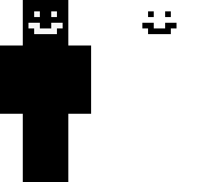 black and white