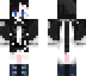 black haired girl, youtuber: hashime (old gacha oc)