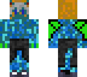 blue demon this skin is not mine
