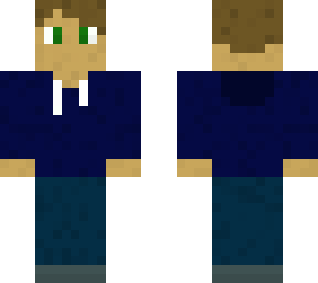 blue sweater kid