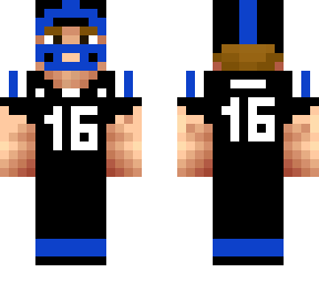 duke football uniform (black combo 2) (color rush)