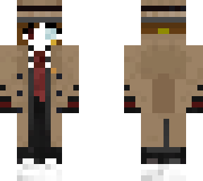 female dectetive (skin is not mine) i just added hair and eyes