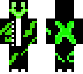 green n black