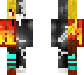 half blaze, half ghoul.