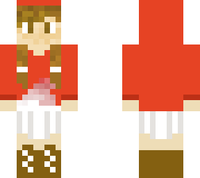i turned my little sisters skin into little red riding hood!