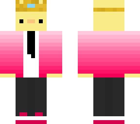 pink fade suit duck (don’t copy without credit)