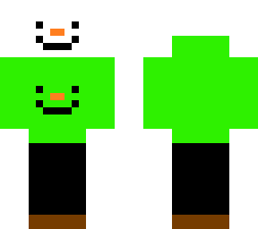 snowman with a snowman hoodie 2
