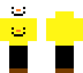 snowman with a snowman hoodie 3