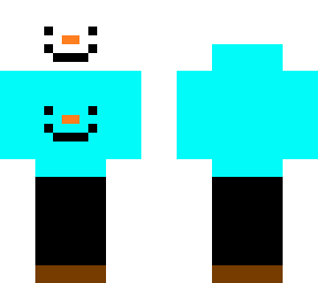 snowman with a snowman hoodie 4