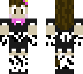 cow maid outfit