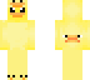 duck in duck suit