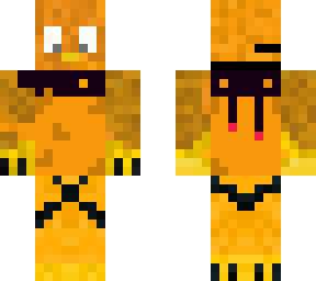 golden penguin skin