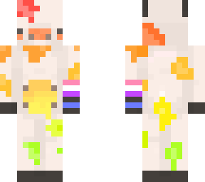 mango cow with a genderfluid bracelet