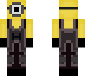 minion with dark clothing