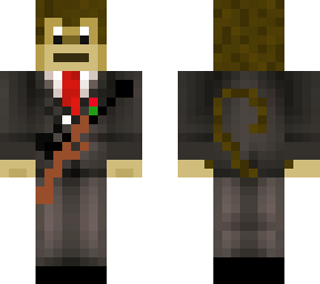 monkey suit with weapon