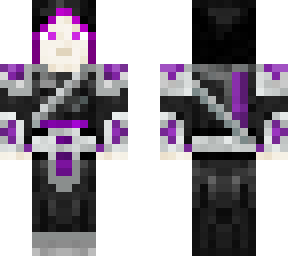 purple assassin girl
