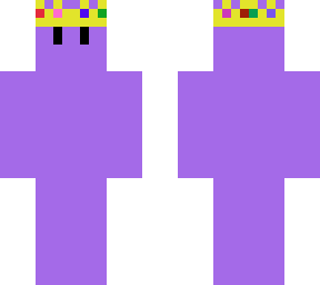 purple crown guy