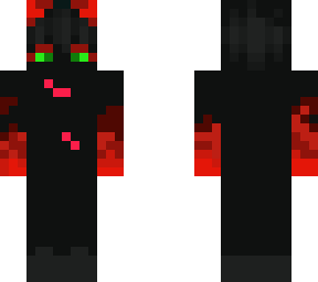 red neon demon (edit) by dragor supreme