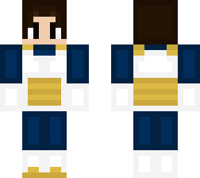 saiyan armor without ponytail