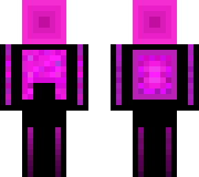 the pink face